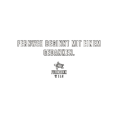 Fernweh Sticker by Fernsinn Welt - ReiseBeratung Anja Horn