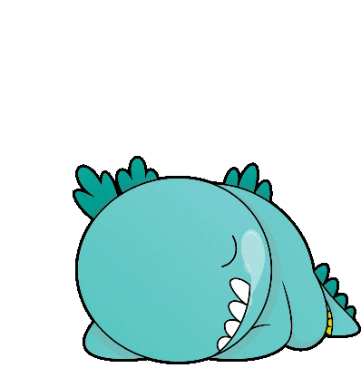 Sleepzilla Sticker