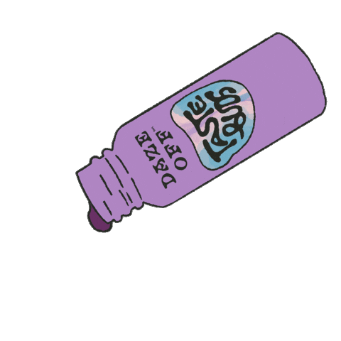 Bottle Drip Sticker by Daze Off