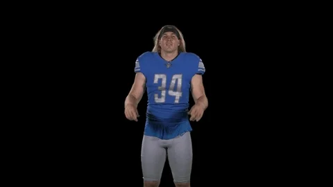 Alex Anzalone Yes GIF by Detroit Lions