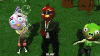 Angry Birds Dancing GIF