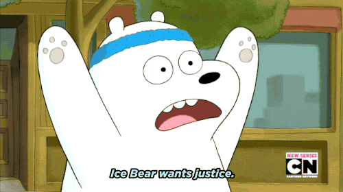 we bare bears justice GIF
