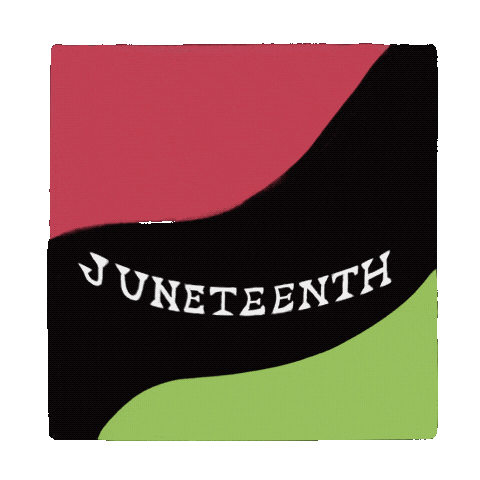 Freedom Day Black History Sticker