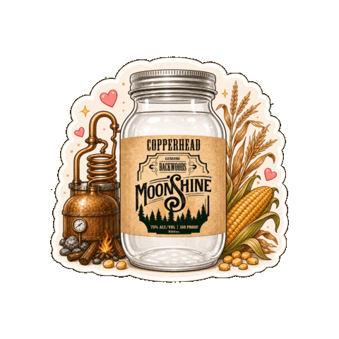 North Bay Love Sticker by CopperheadDistillery