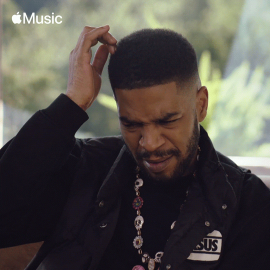 Confused Kid Cudi GIF by Apple Music - Find & Share on GIPHY