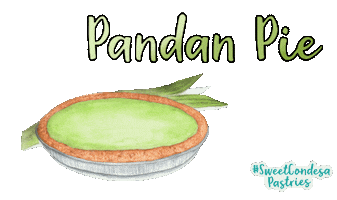 Ube Pandan Sticker by SweetCondesaPastries