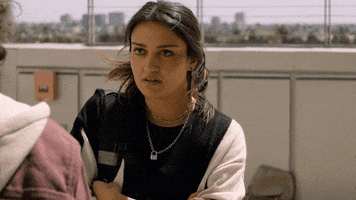 Ariela Barer Surprise GIF by ABC Network
