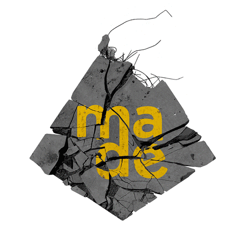 made logo made agency pyramade GIF