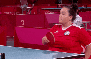Ping Pong Sport GIF by International Paralympic Committee