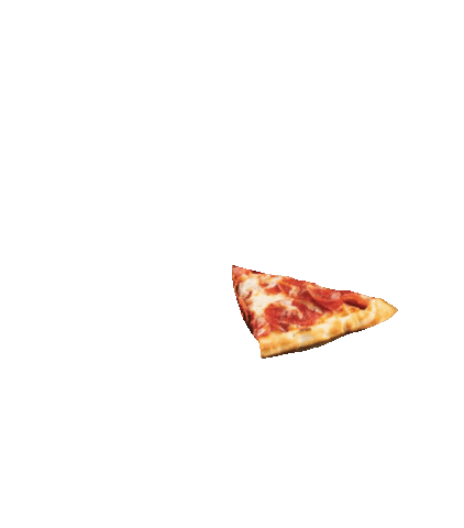 Hungry Pizza Sticker by Maverik