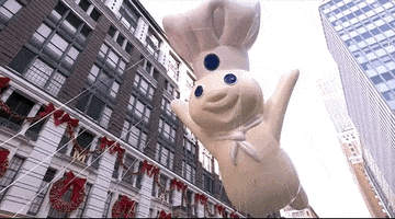 Macys Parade Dough Boy GIF by The 96th Macy’s Thanksgiving Day Parade