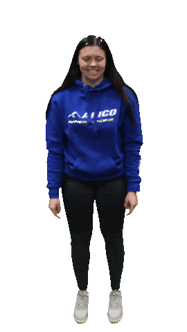 Alicia Pointing Down Sticker by ApicoFactoryRacing