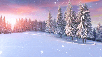 Christmas Snow GIF by Bournemouth University