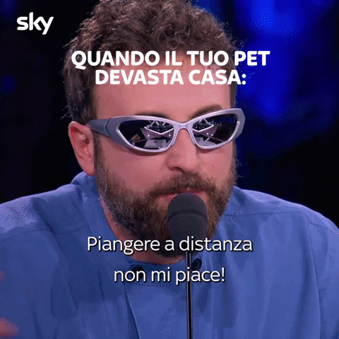 Cry Pet GIF by Sky Italia