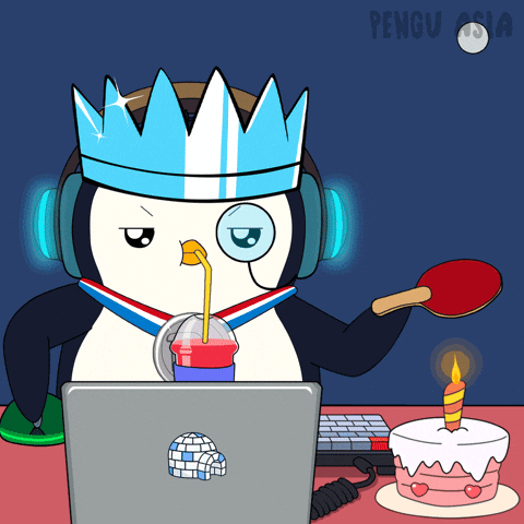 Locked In Birthday GIF by Pengu Asia