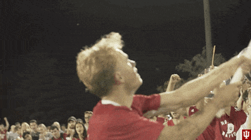 Soccer Celebration GIF by Indiana Hoosiers