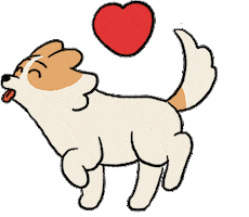 Happy Dog Sticker
