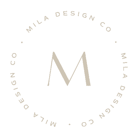 M Sticker by Mila Design Co.