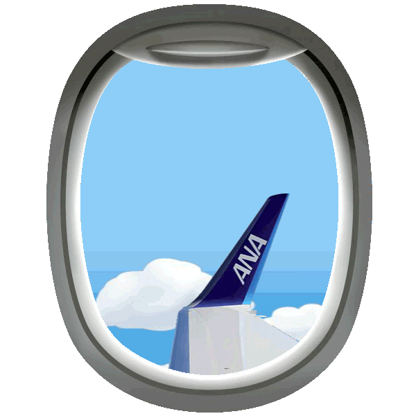 ana.japan Sticker