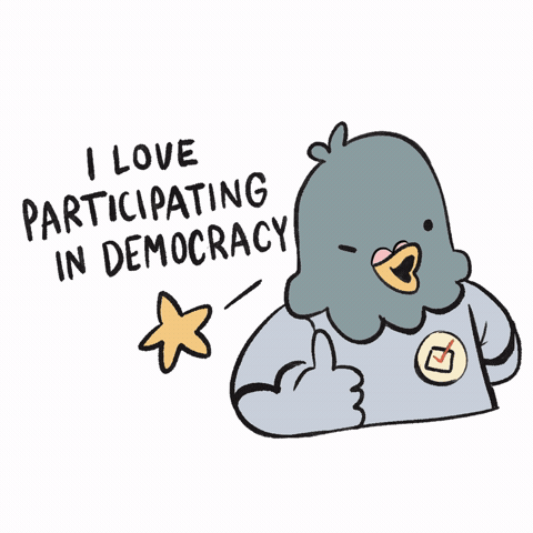Register To Vote GIF by mishipiku