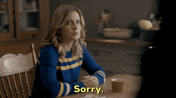 Sorry Not Sorry Reaction GIF by CBS