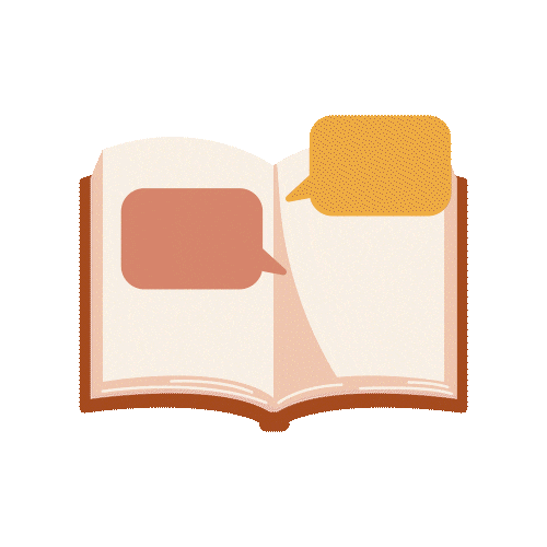 Book Reading Sticker