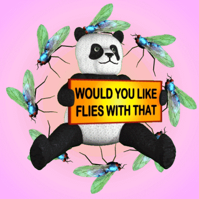 Panda Insects GIF