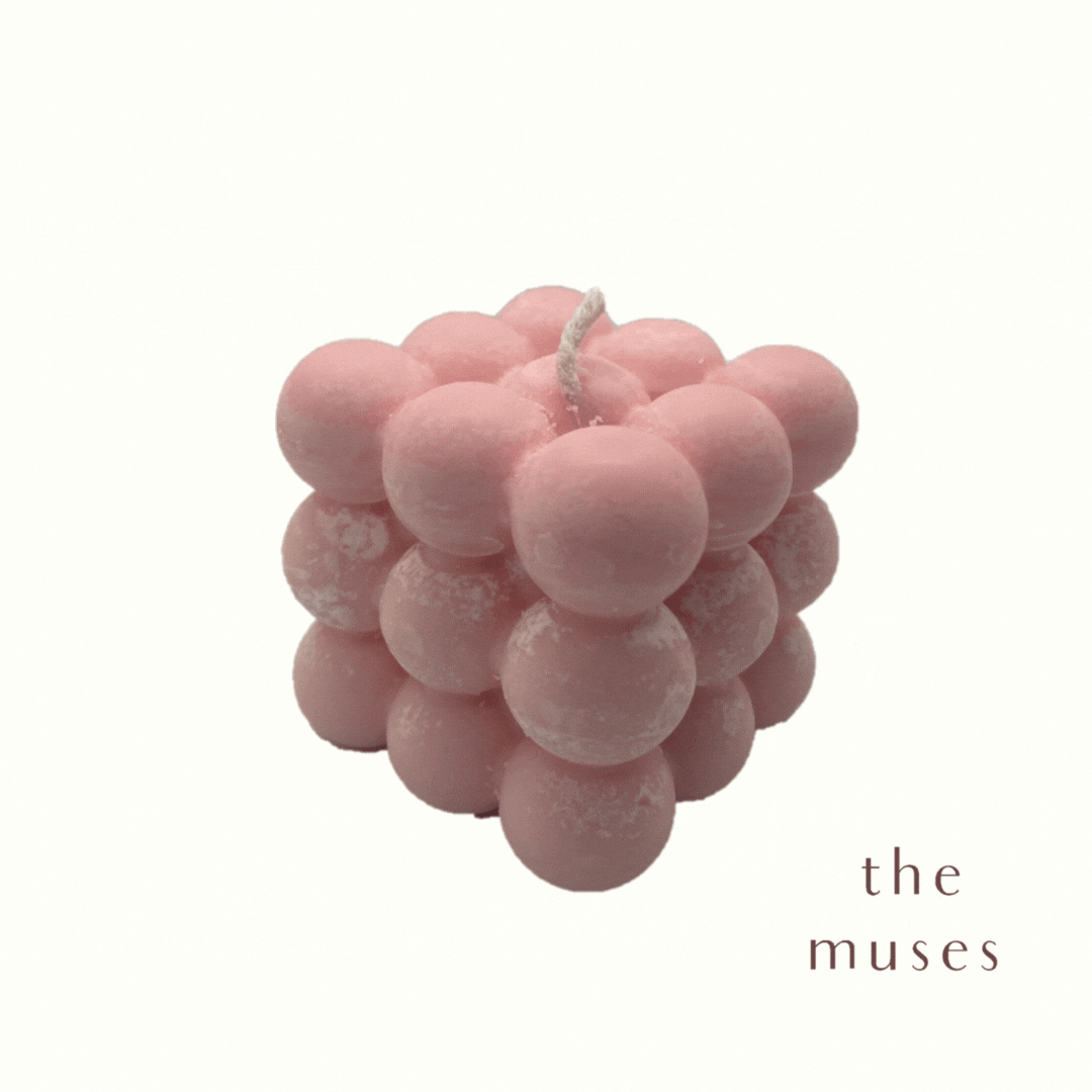 themusessouthafrica pink candles marshmallow soywax GIF