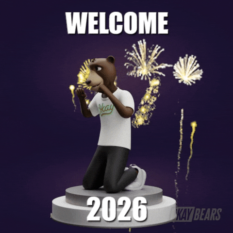 Happy New Year Nye GIF by Okay Bears