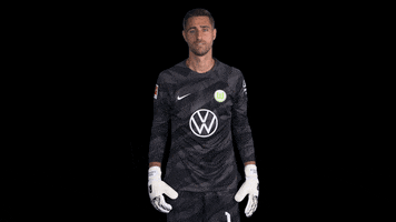 Happy Koen Casteels GIF by VfL Wolfsburg