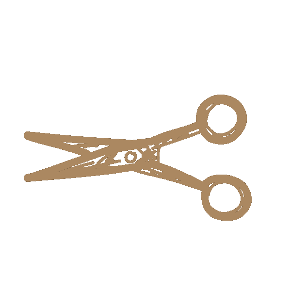 Haircut Scissors Sticker