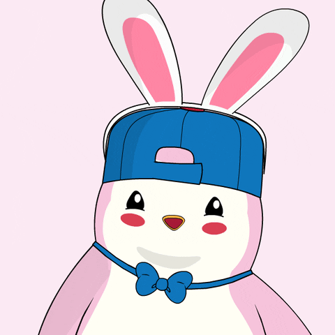 Happy Easter Bunny GIF by Pudgy Penguins