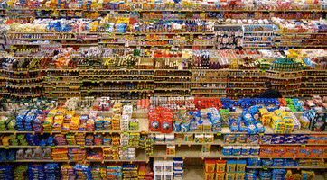 earthquake supermarket GIF