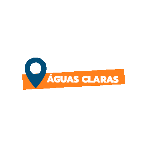 Distrital Aguas Claras Sticker by Paula Belmonte