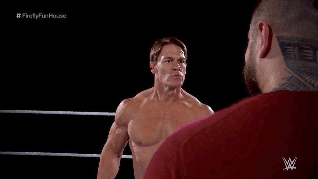 John Cena Reaction GIF by WWE Find & Share on GIPHY