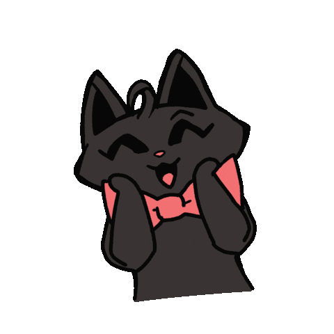 In Love Cats Sticker