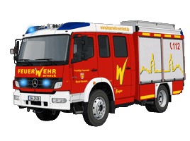 Mercedes Lf Sticker by Feuerwehr Werneck