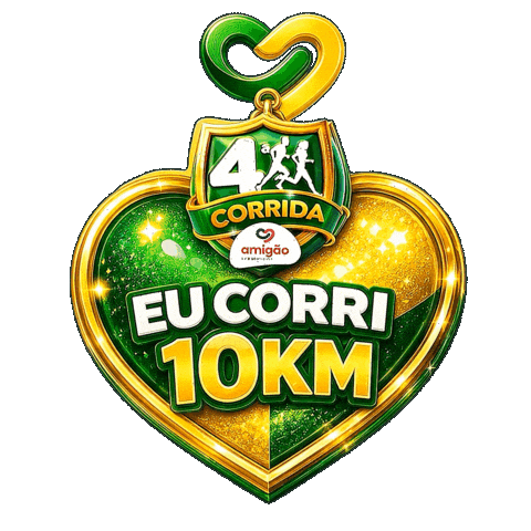 Corrida Amigao Sticker by Amigão Supermercados