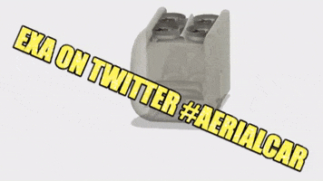 Aerialcar Exa Futur Voitureaérienne GIF