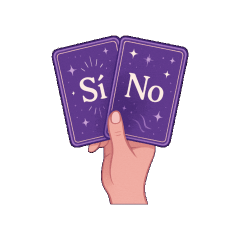 Si No Sticker by Luna y el Tarot