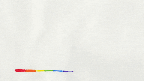 Animation Rainbow GIF by itsallmine