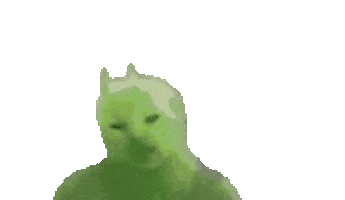 Angry Cat Sticker