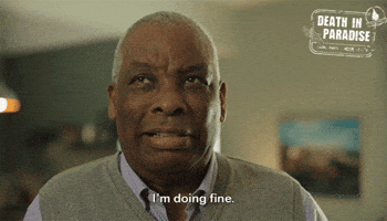 Christmas Im Fine GIF by Death In Paradise