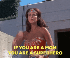 Wonder Woman Mom GIF