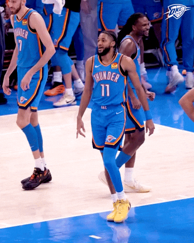 Waving I Got You GIF by OKC Thunder