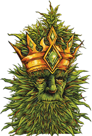 King Flowering Sticker by Emerald Harvest Europe