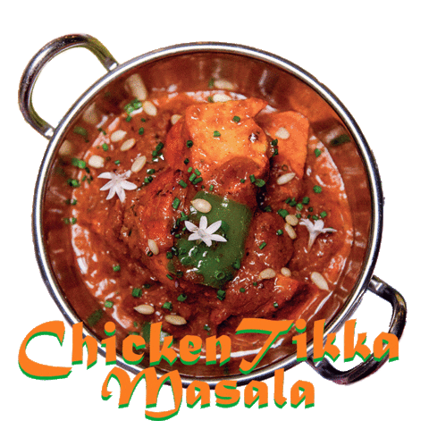 Indian Curry Sticker by Tandoor Barcelona
