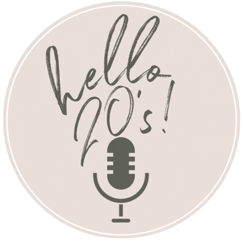 Hello Twenties Sticker