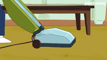 Vacuuming Season 1 GIF by Rick and Morty