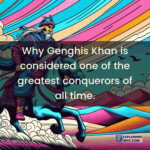 Genghis Khan History GIF by ExplainingWhy.com